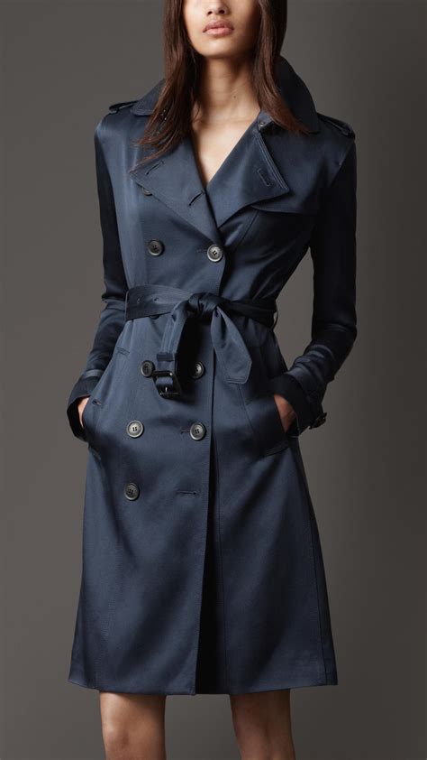 burberry trench coat storm blue|burberry trench coats damen.